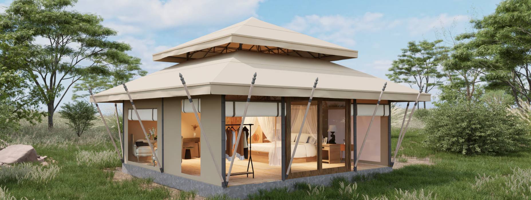 工农区户外野奢帐篷